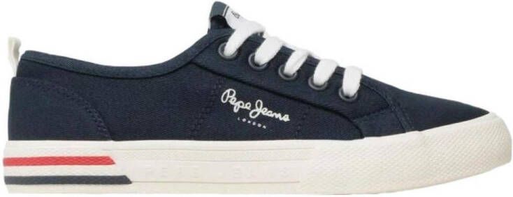 Pepe Jeans Brady Basic Lage Sneakers Blauw Jongen - Foto 7