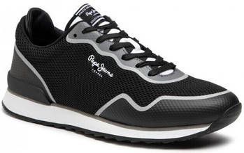 Pepe Jeans Lage Sneakers Cross 4 Knit - Schoenen.nl