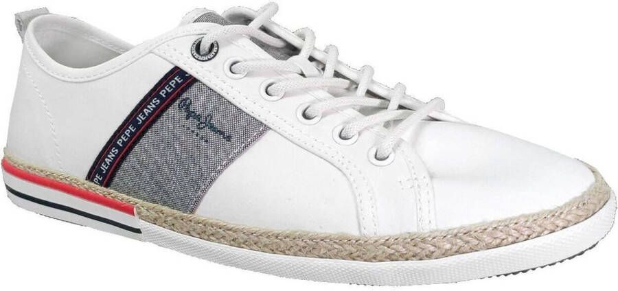 Pepe Jeans Lage Sneakers Maui tape chambray
