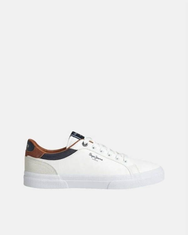 Pepe Jeans Heren Schoenen Klassieke Stijl White Heren - Foto 9