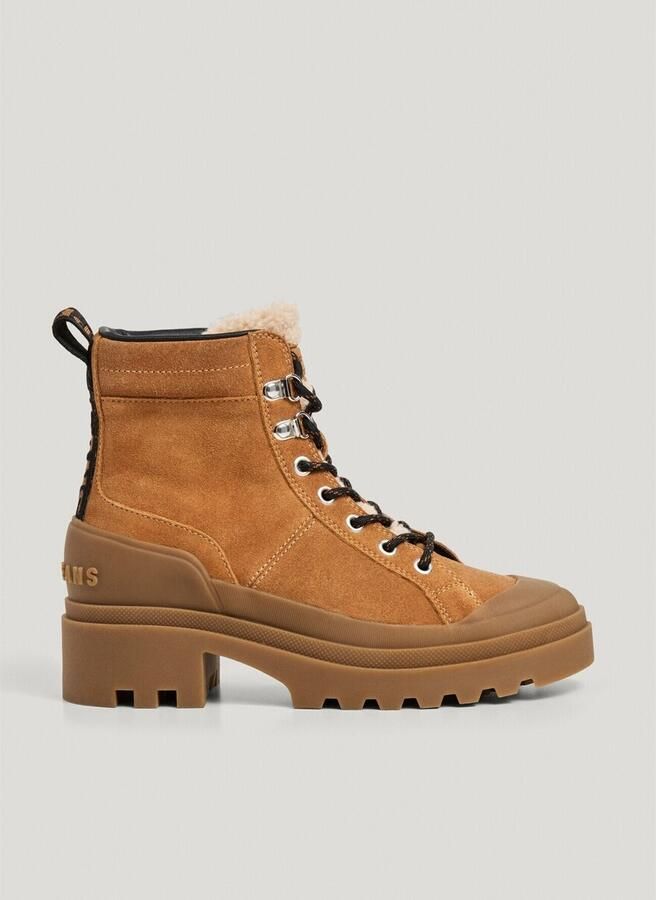 Pepe Jeans Hale Dune Booties Met Hak Bruin Vrouw - Foto 3