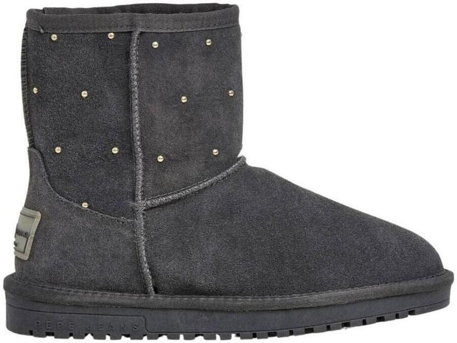 Pepe Jeans Diss Studs Booties Grijs Vrouw