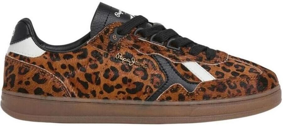 Pepe Jeans Ball Print Schoenen Bruin Vrouw