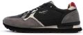 Pepe Jeans Lage Sneakers Brit Prints - Grijs
