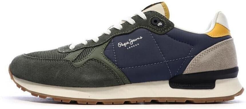 Pepe Jeans Brit Camp leren schoenen blauw - Foto 3