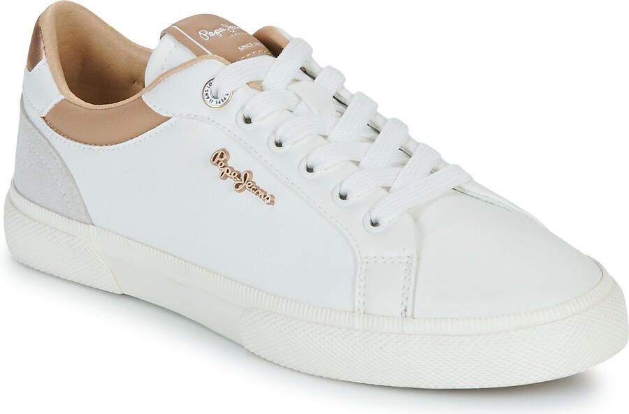 Pepe Jeans Kenton Court Sneakers Beige Dames - Foto 2