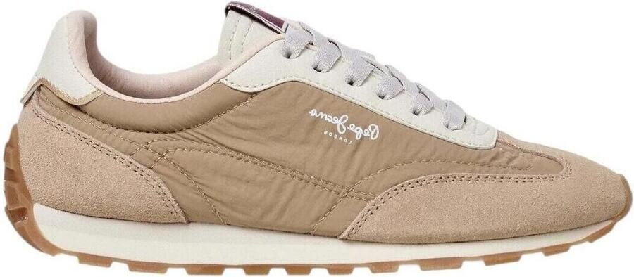 Pepe Jeans Jane Subtiele beige sportschoenen - Foto 2