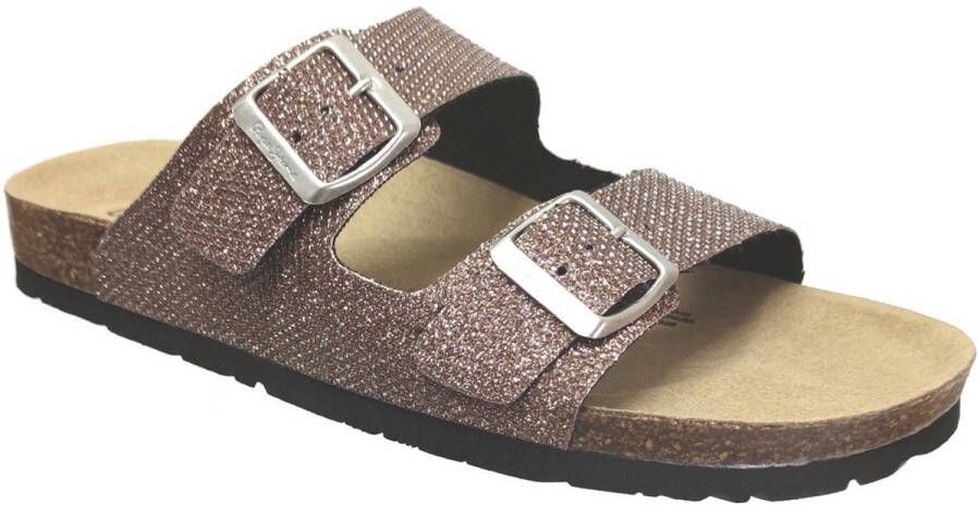 Pepe Jeans Slippers in bruin voor Dames