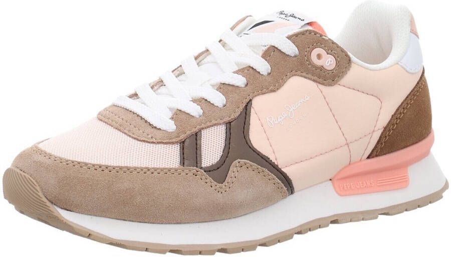 Pepe Jeans Lage Sneakers Damessneakers Brit Camp PLS40038