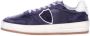 PHILIPPE MODEL Lage Sneakers Heren Nice Low Man Maat: 42 Materiaal: Suède Kleur: Blauw - Thumbnail 2