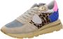 Philippe Model Beige Sneakers met Vintage-geïnspireerd Ontwerp Multicolor Dames - Thumbnail 3
