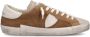 Philippe Model Lage suède sneakers met schild spoiler Brown Heren - Thumbnail 12