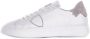 Philippe Model Eenvoudige Temple Sneakers met Vetersluiting White Heren - Thumbnail 2