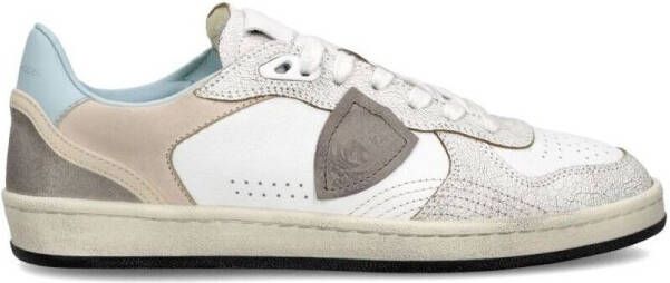 Philippe Model Lage Sneakers PGLD VC02 PGAL-VEAU CLARKLE BLANC CIEL