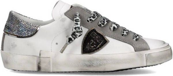 Philippe Model Lage Sneakers PRLD VML2 PARIS X-METAL LEO_BLANC NOIR