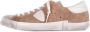 Philippe Model Lage suède sneakers met schild spoiler Brown Heren - Thumbnail 2