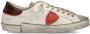 Philippe Model Lage Sneakers PRLU VVB3 PARIS X-VEAU BORDURE_LAIT ORANGE - Thumbnail 2