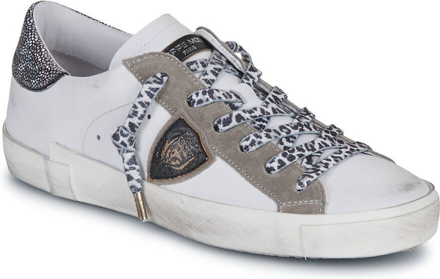 Philippe Model Low-Top Sneakers Prsx Low Woman in beige
