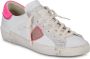 Philippe Model Fuxia Heel Sneaker van Gewassen Leer en Suède Multicolor Dames - Thumbnail 2