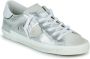 Philippe Model Vintage Zilveren Sneakers `Prsx Low` Grijs Dames - Thumbnail 2