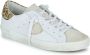 Philippe Model Sneaker met dierenprint van leer White Dames - Thumbnail 2