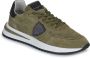PHILIPPE MODEL Lage Sneakers Heren Tropez 2.1 Low Man Maat: 44 Materiaal: Suède Kleur: Groen - Thumbnail 2