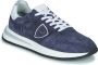 Philippe Model Tropez 2.1 Low Man Synthetische Schoenen Blauw Heren - Thumbnail 2