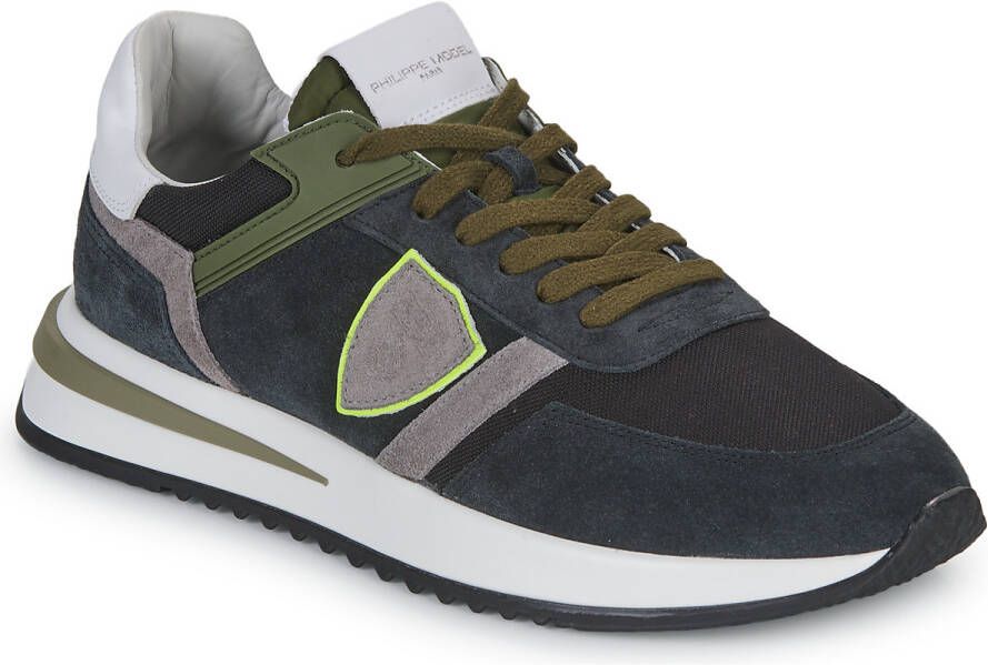 Philippe Model Stijlvolle Heren Sneakers Verhoog je schoenenspel Blauw Heren - Foto 8