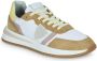 Philippe Model Tropez 2.1 Sportschoenen Beige Dames - Thumbnail 2