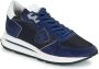 PHILIPPE MODEL Lage Sneakers Heren Tropez Haute Low Man Maat: 40 Materiaal: Suède Kleur: Blauw - Thumbnail 2