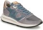 PHILIPPE MODEL Lage Sneakers Dames Tropez Haute Low Maat: 36 Materiaal: Suède Kleur: Paars - Thumbnail 2