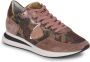 Philippe Model Lage Tropez Sneakers voor vrouwen Bruin Dames - Thumbnail 2