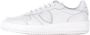 Philippe Model Witte platte schoenen Urban Sneaker Minimalistisch ontwerp White - Thumbnail 162