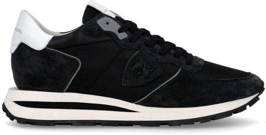PHILIPPE MODEL Lage Sneakers Heren Tropez Haute Low Man Maat: 45 Materiaal: Leer Kleur: Zwart - Foto 8