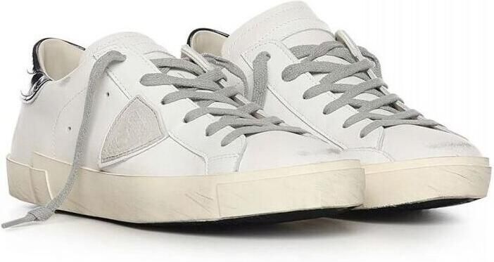 Philippe Model Lage Sneakers PRLU V030 PARIS X-VEAU_BLANC NOIR
