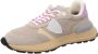 Philippe Model Beige Antibes Hardloopschoenen Vrouwen Multicolor Dames - Thumbnail 3