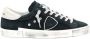 Philippe Model Paris X Leren Sneakers in Zwart Gebruikt Effect Black Heren - Thumbnail 2