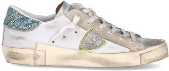 Philippe Model Sneakers PRLD VMP2 PRSX LOW-VEAU METAL PAILLETES