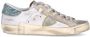 Philippe Model Low-Top Sneakers Prsx Low Veau Metal Paillettes Multi Sneaker in wit - Thumbnail 2