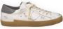 Philippe Model Witte Grijze Sneakers met Logo Applique - Thumbnail 2