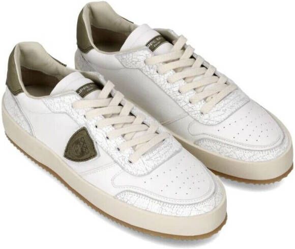 Philippe Model Sneakers VNLU VX01 NICE LOW-VINTAGE MIXAGE_BLANC VERT