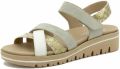 Piesanto Sandalen met sleehak 260784 - Wit