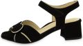 Piesanto Sandalen met hakken 250021 - Zwart