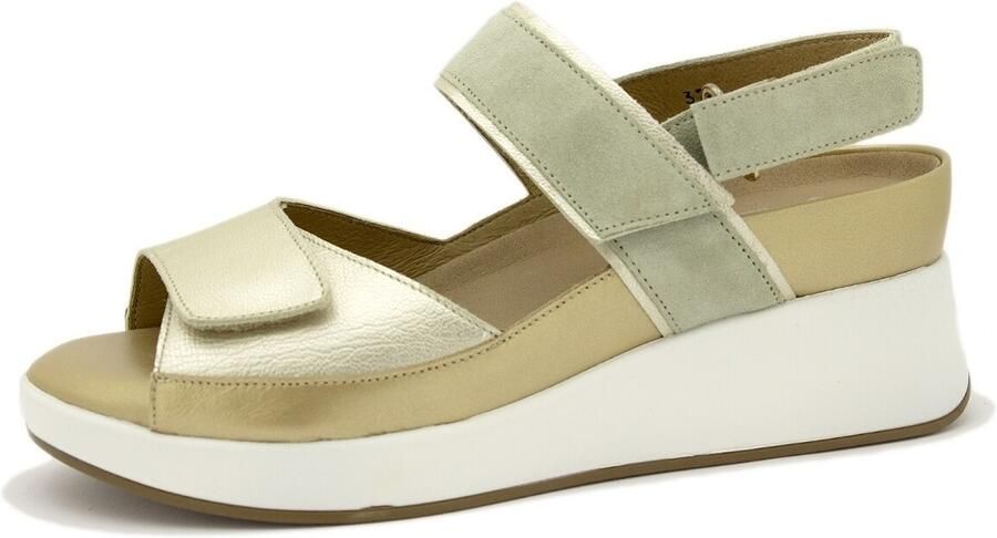 Piesanto Sandalen met sleehak 250382