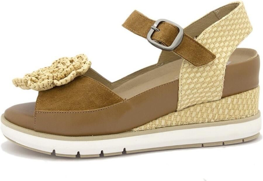 Piesanto Sandalen met sleehak 260364