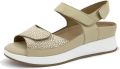 Piesanto Sandalen met sleehak 260422 - Bruin