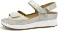 Piesanto Sandalen met sleehak 260422 - Zwart