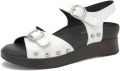 Piesanto Sandalen met sleehak 260432 - Wit