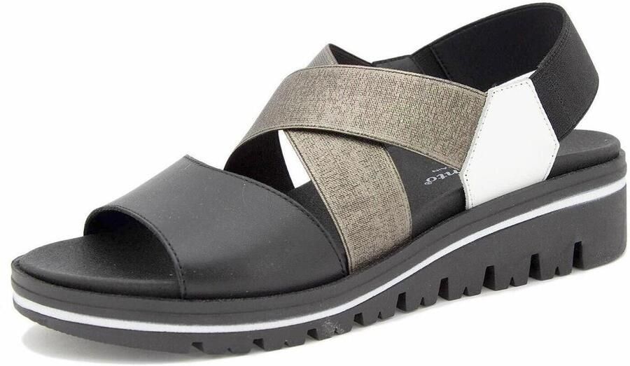 Piesanto Sandalen met sleehak 260787