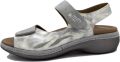 Piesanto Sandalen met sleehak 240820 - Zilver